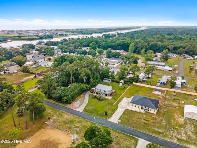 2767 Nags Head Rd SW, Supply, NC 28462 - aerial view of property and surrounding area featuring a nearby body of water