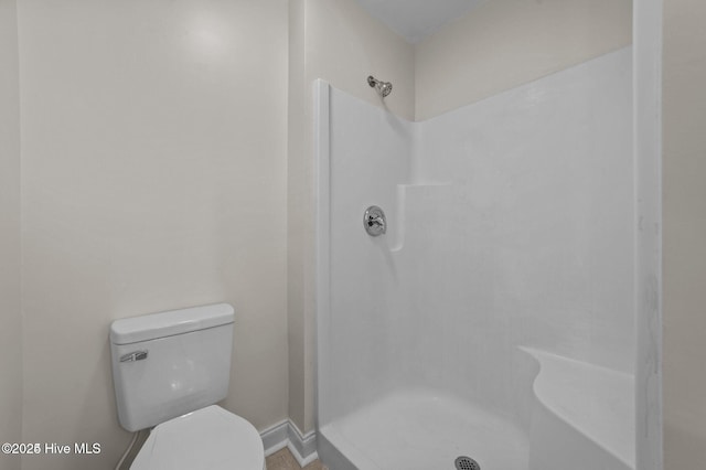 106 Waterside Dr, Bath, NC 27808 - full bath featuring a shower stall and toilet