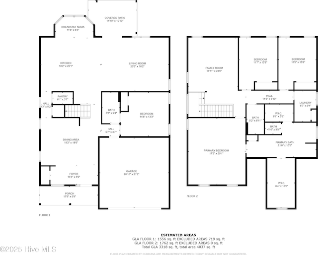 737 Heartwood Dr, Leland, NC 28479 - floor plan / room layout