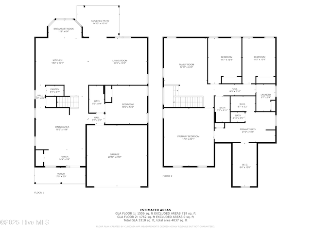 737 Heartwood Dr, Leland, NC 28479 - floor plan / room layout