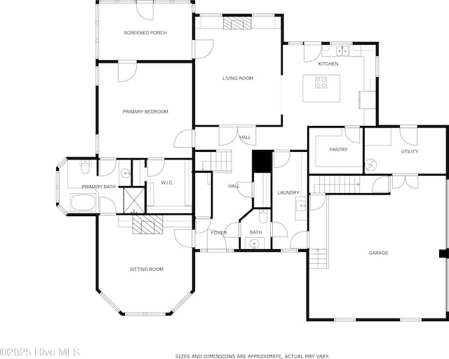 142 Magens Way, Cedar Point, NC 28584 - home floor plan