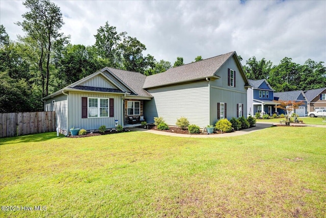 409 Kinnakeet Ln, New Bern, NC 28562 - view of front of property with board and batten siding