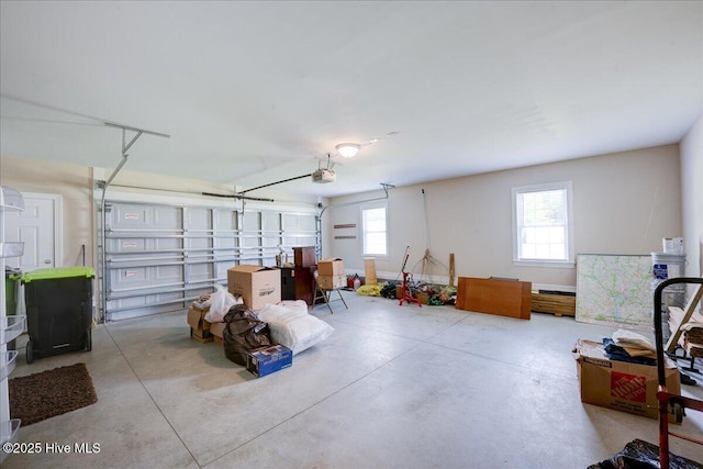 409 Kinnakeet Ln, New Bern, NC 28562 - garage featuring a garage door opener