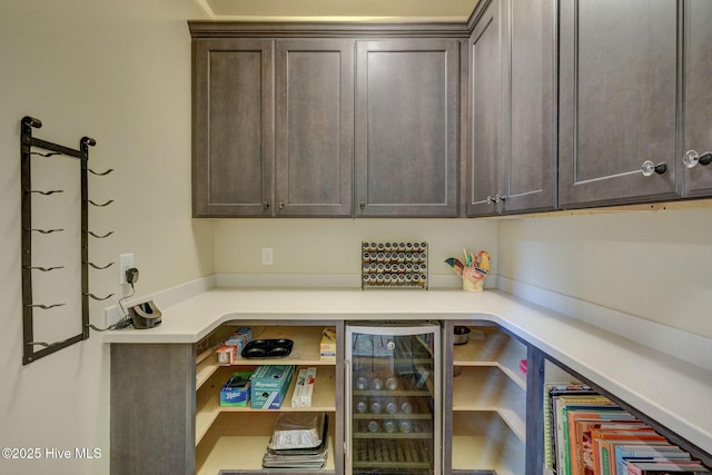 7406 Songbird Ct, Wilmington, NC 28411 - pantry with beverage cooler