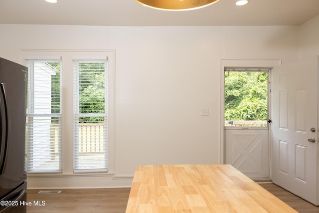 502 Sterlingworth St, Windsor, NC 27983 - entryway featuring light wood-style floors, recessed lighting, and baseboards