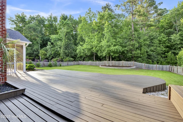 1113 Foxbow Cv, Leland, NC 28451 - view of wooden deck