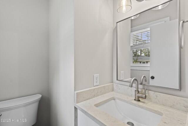 405 E Westbrook St, Wallace, NC 28466 - half bathroom featuring toilet and vanity