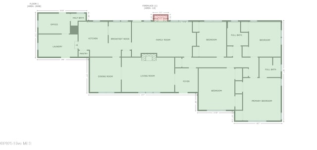 405 E Westbrook St, Wallace, NC 28466 - property floor plan