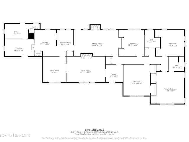 405 E Westbrook St, Wallace, NC 28466 - property floor plan