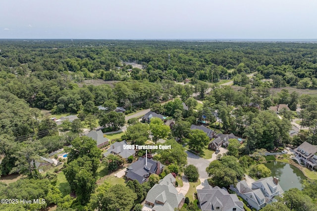 5908 Turnstone Ct, Wilmington, NC 28409 - view of property location with a forest and nearby suburban area