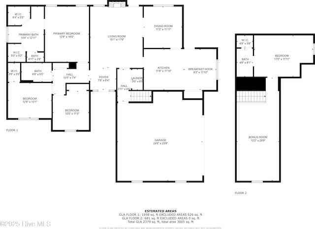127 Moonstone Ct, Jacksonville, NC 28546 - room layout