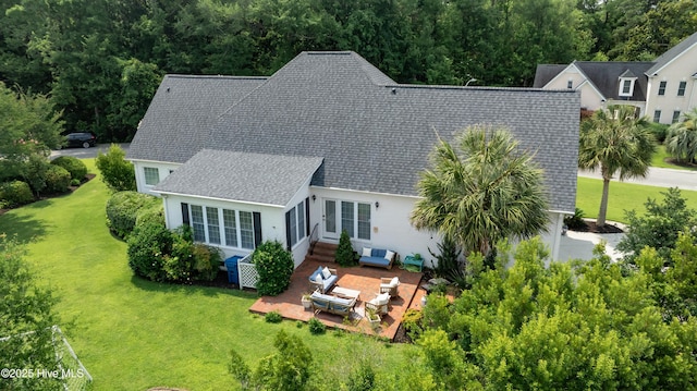 2122 Airlie Brook Dr, Wilmington, NC 28403 - aerial view of property and surrounding area