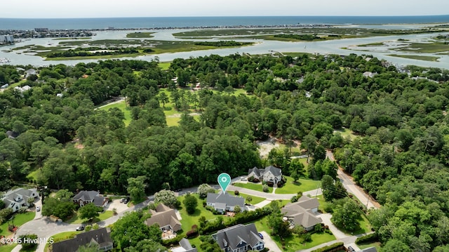 2122 Airlie Brook Dr, Wilmington, NC 28403 - aerial view of property's location with a large body of water and nearby suburban area