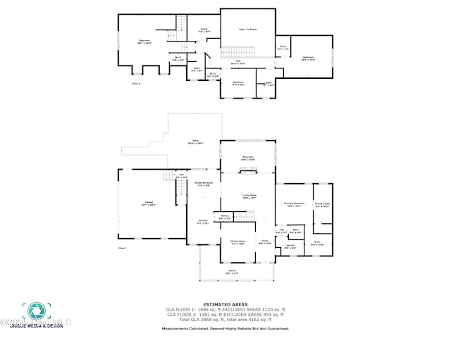 2122 Airlie Brook Dr, Wilmington, NC 28403 - view of floor plan / room layout