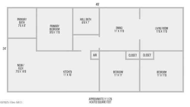 601 Mary Ann Dr, Hampstead, NC 28443 - property floor plan