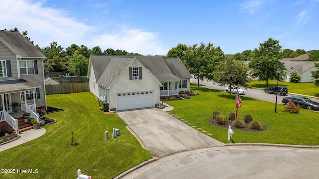 2902 Brems Battery, New Bern, NC 28562 - traditional home with covered porch and concrete driveway