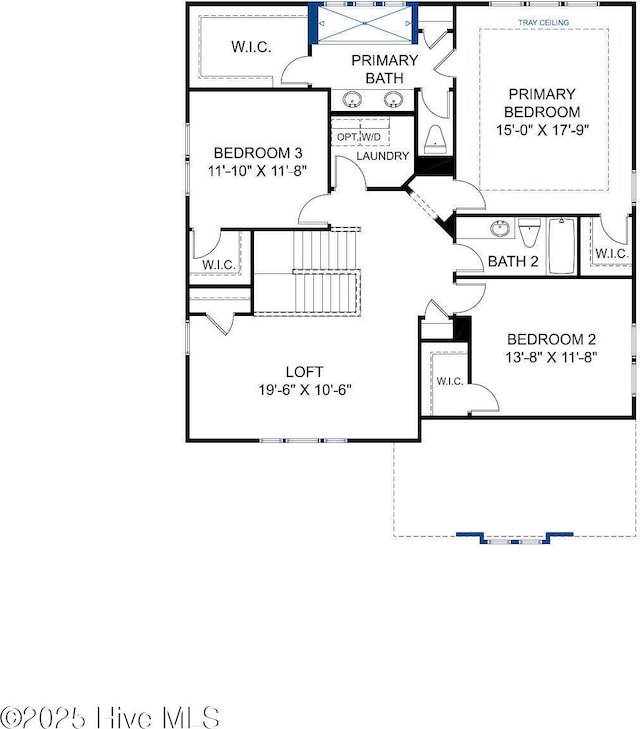 1016 Fawn Valley Way, Wilmington, NC 28409 - home floor plan