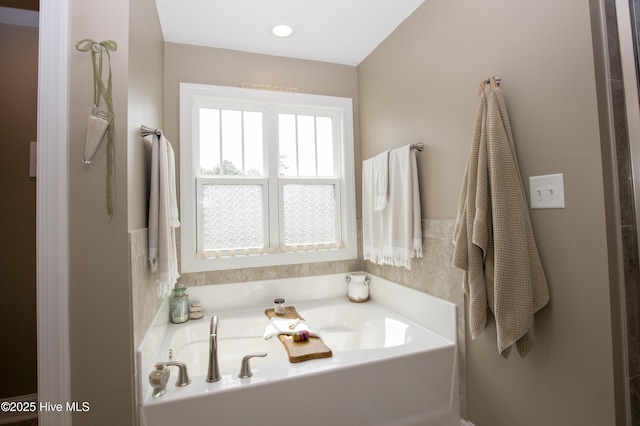 305 3rd St, Aberdeen, NC 28315 - full bathroom featuring a garden tub