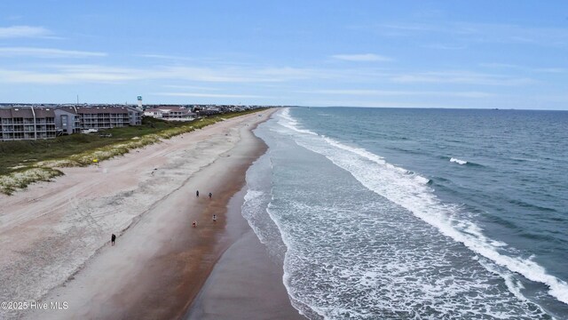 2306 W Fort Macon Rd Unit 209H, Atlantic Beach, NC 28512 - water view featuring nearby beach
