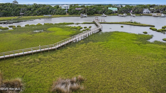 2306 W Fort Macon Rd Unit 209H, Atlantic Beach, NC 28512 - drone / aerial view of a large body of water