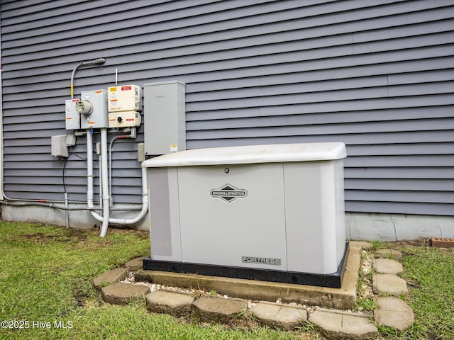 211 Brook Crossing Rd, Swansboro, NC 28584 - exterior view of a power unit and related energy utilities