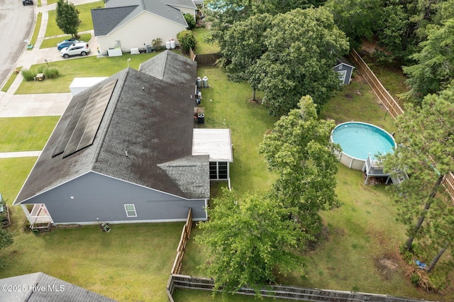 211 Brook Crossing Rd, Swansboro, NC 28584 - aerial view of property and surrounding area with a pool area