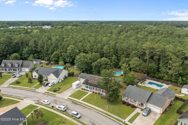 211 Brook Crossing Rd, Swansboro, NC 28584 - aerial view of a forest