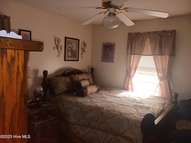 5017 Curve Rd, Elm City, NC 27822 - bedroom featuring a ceiling fan