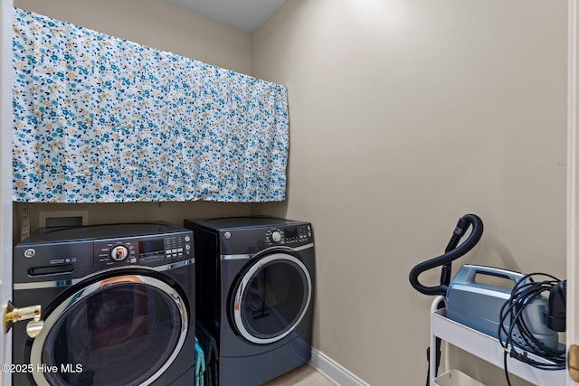 3101 Redfield Dr, Leland, NC 28451 - laundry room with washer and dryer and baseboards