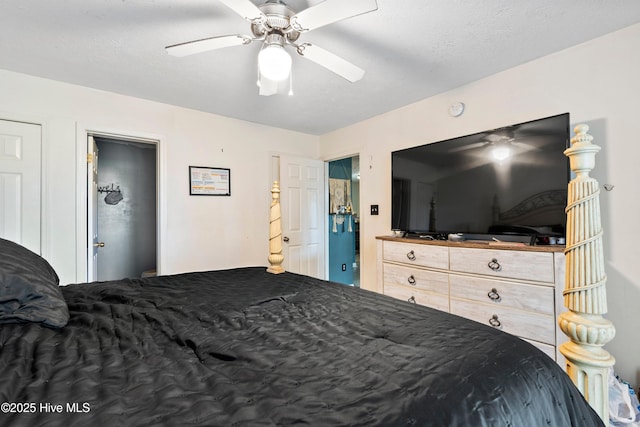 330 Brookfield Dr, Wilmington, NC 28405 - bedroom with a ceiling fan