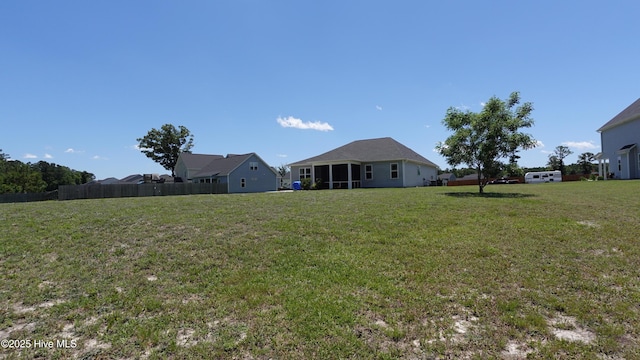 134 Longhorn Rd, Jacksonville, NC 28546 - view of yard