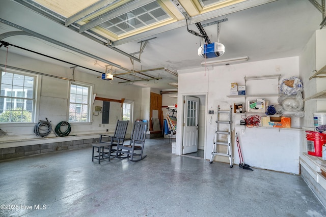 1711 Heather Run Ct SE, Bolivia, NC 28422 - garage with a garage door opener and electric panel