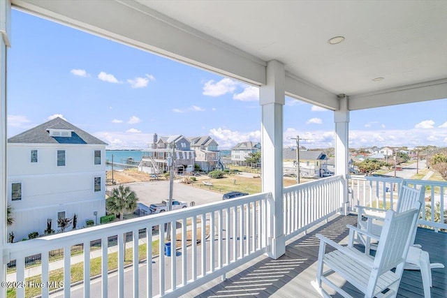 209 S 11th St, Morehead City, NC 28557 - balcony with a residential view
