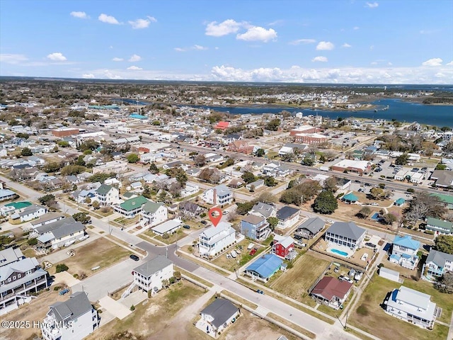 209 S 11th St, Morehead City, NC 28557 - aerial view of property and surrounding area featuring a large body of water