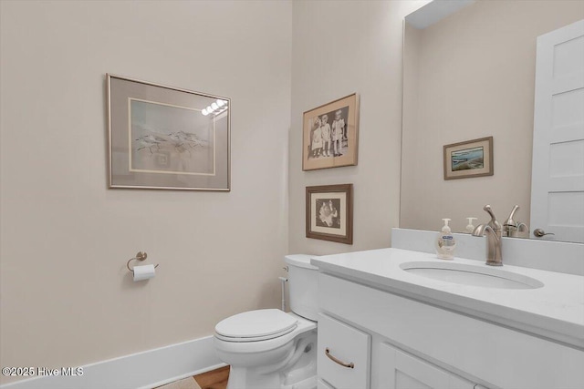 209 S 11th St, Morehead City, NC 28557 - half bath with vanity and toilet