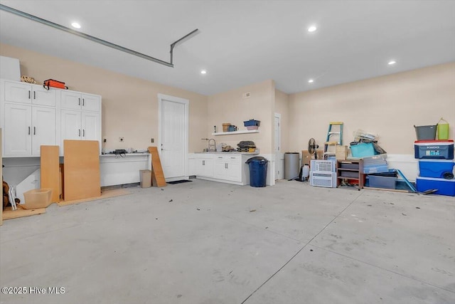 209 S 11th St, Morehead City, NC 28557 - garage featuring recessed lighting