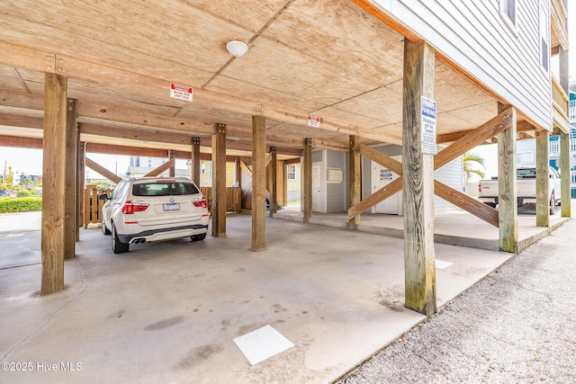 208 Carolina Beach Ave S Unit 202, Carolina Beach, NC 28428 - view of garage