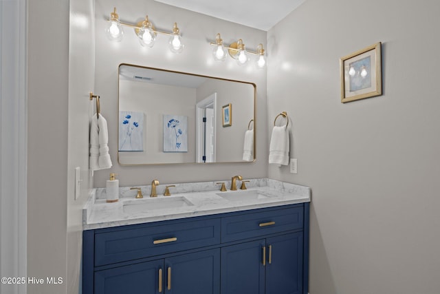 110 Gemini Dr, Cape Carteret, NC 28584 - bathroom with double vanity