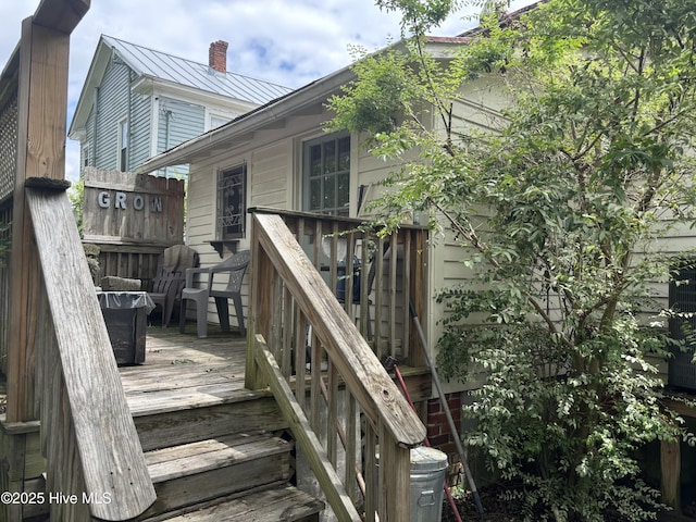 314 Ave B, New Bern, NC 28560 - view of deck