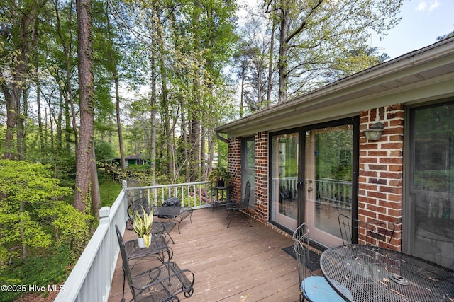 103 Camelia Dr, Washington, NC 27889 - view of wooden deck