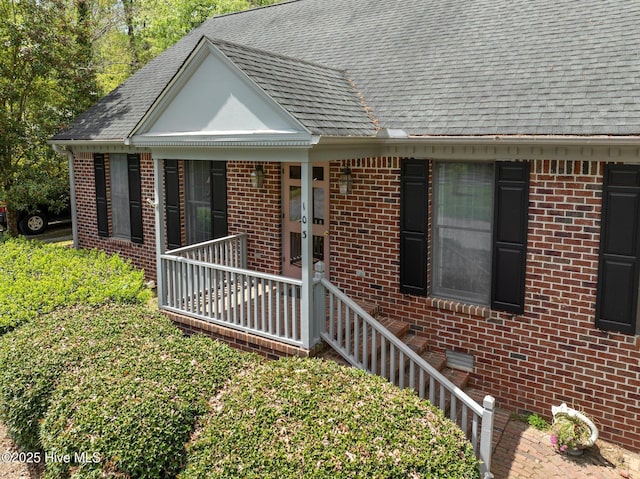 103 Camelia Dr, Washington, NC 27889 - view of front of house featuring brick siding and roof with shingles