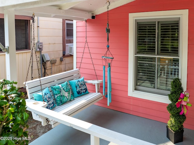 209 W St George St, Southport, NC 28461 - view of patio with cooling unit