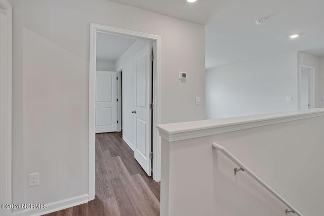 246 Kite Cir NE Lot 667, Bolivia, NC 28422 - corridor featuring wood finished floors and recessed lighting