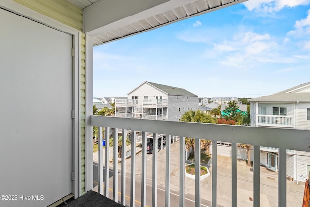 612 N Carolina Beach Ave Unit 3A, Carolina Beach, NC 28428 - balcony with a residential view