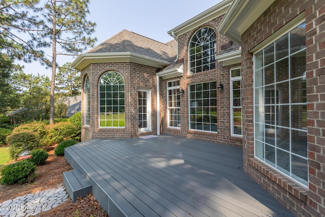 24 Mcnish Rd, Southern Pines, NC 28387 - view of wooden deck