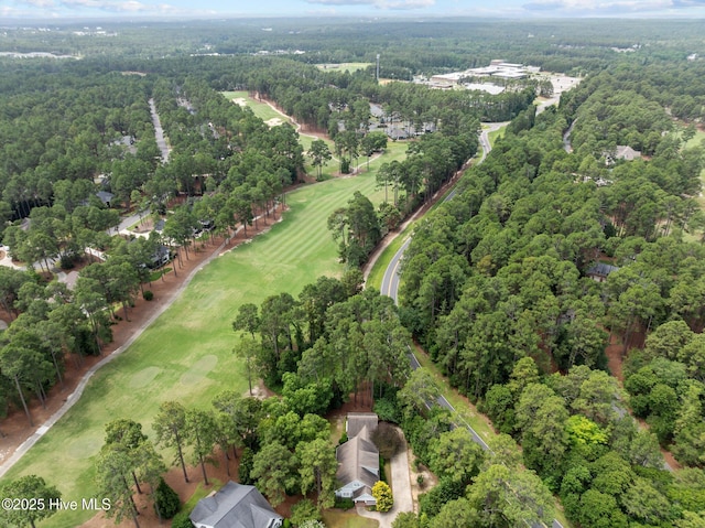 30 Deacon Palmer Pl, Southern Pines, NC 28387 - aerial view of property's location featuring a forest and a golf course