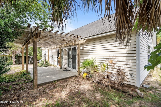 8122 Bahia Honda Dr, Wilmington, NC 28412 - view of patio featuring a pergola
