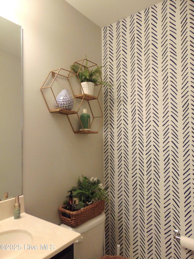 205 Brice Ct, Hubert, NC 28539 - bathroom with toilet and vanity