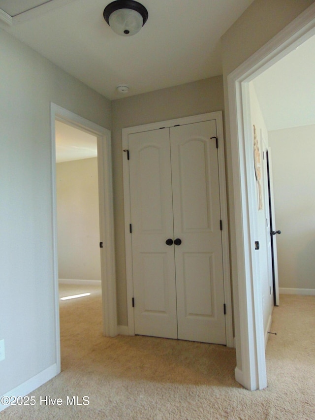 205 Brice Ct, Hubert, NC 28539 - corridor with carpet and baseboards