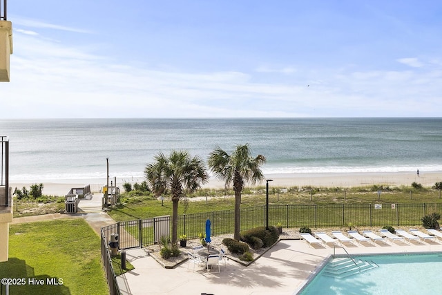 1505 Salter Path Rd Unit 328, Indian Beach, NC 28512 - water view with local beach